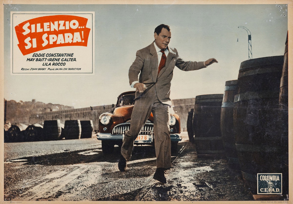 Fotobusta 2 per il film Silenzio... si spara! (1955)