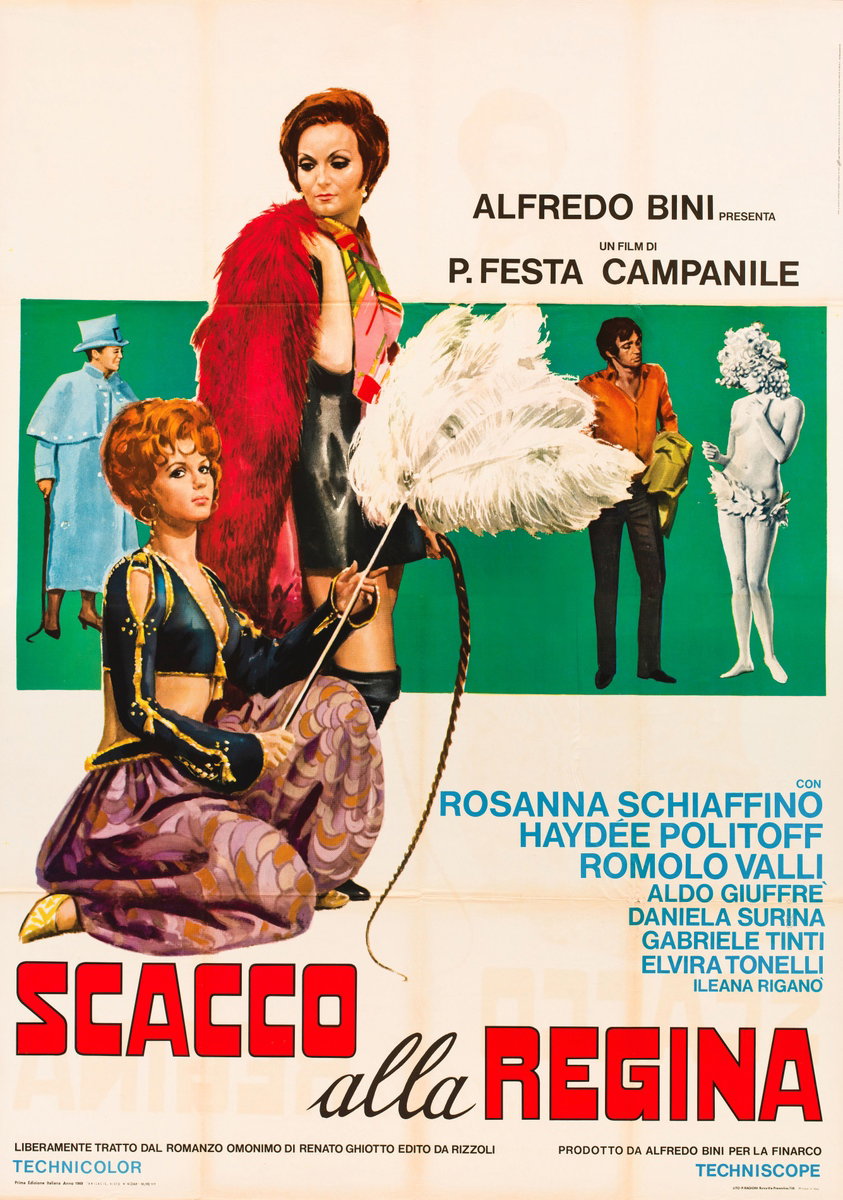 Poster 2 for the film Check to the Queen (1969)