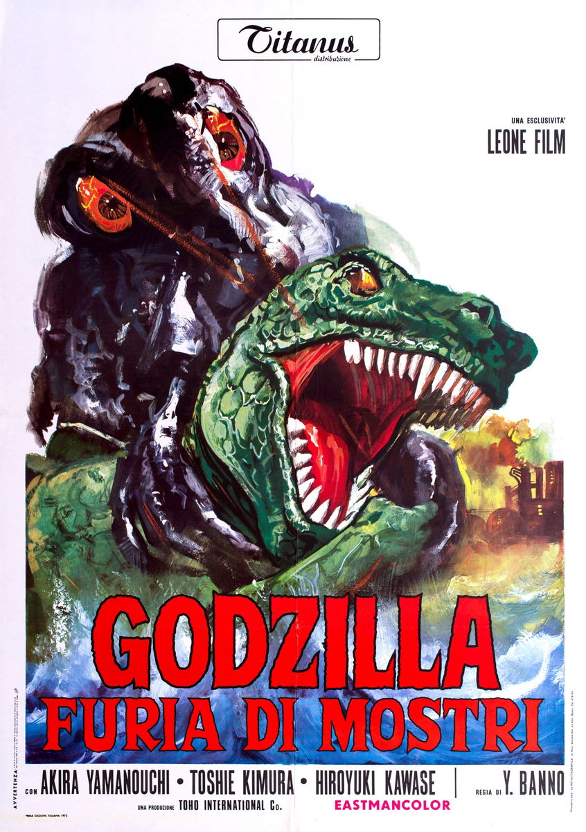 Godzilla - Furia di mostri - Manifesto 1