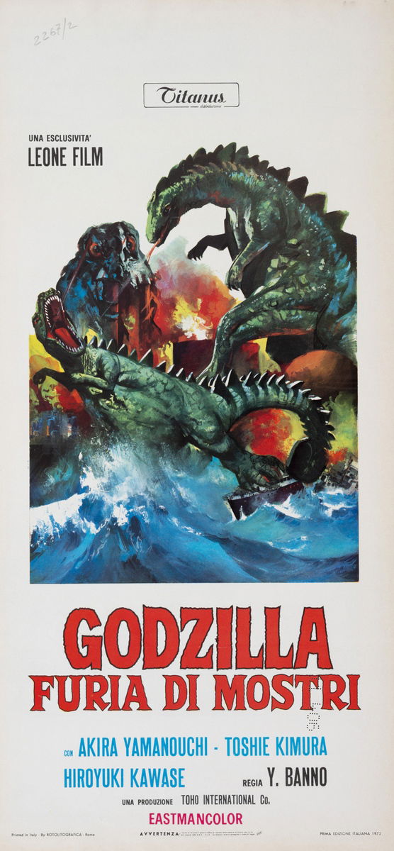 Godzilla - Furia di mostri - Locandina 1