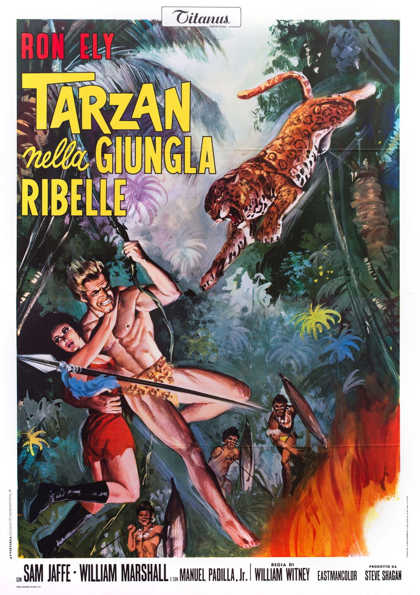 Tarzan nella giungla ribelle - Poster 1