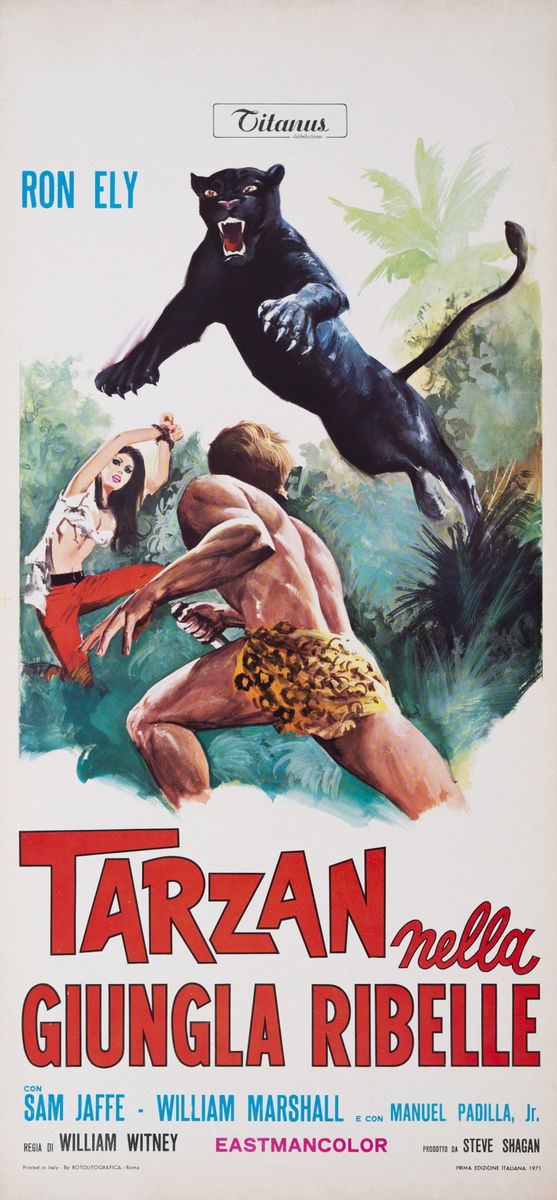 Tarzan nella giungla ribelle - Lobby Card 1