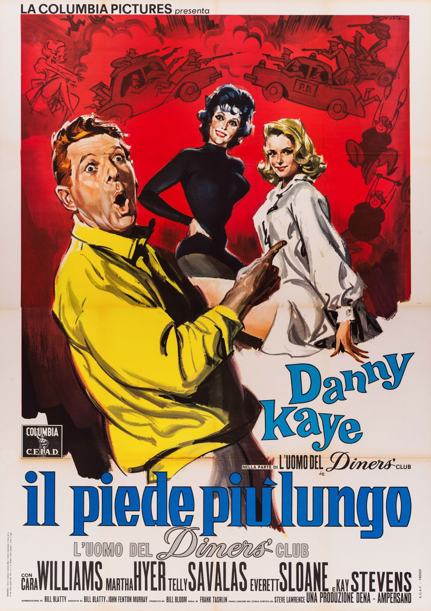 Il piede più lungo - Manifesto 1