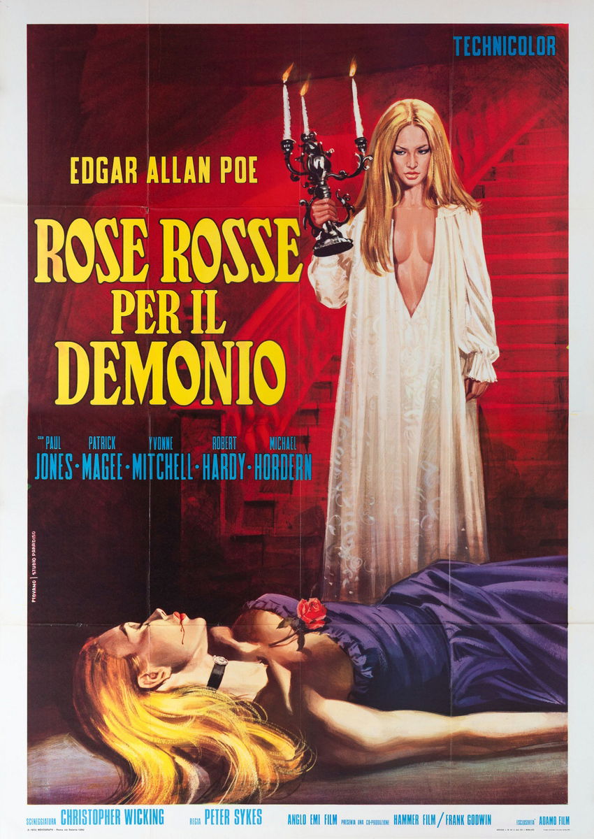 Rose rosse per il demonio - Manifesto 1