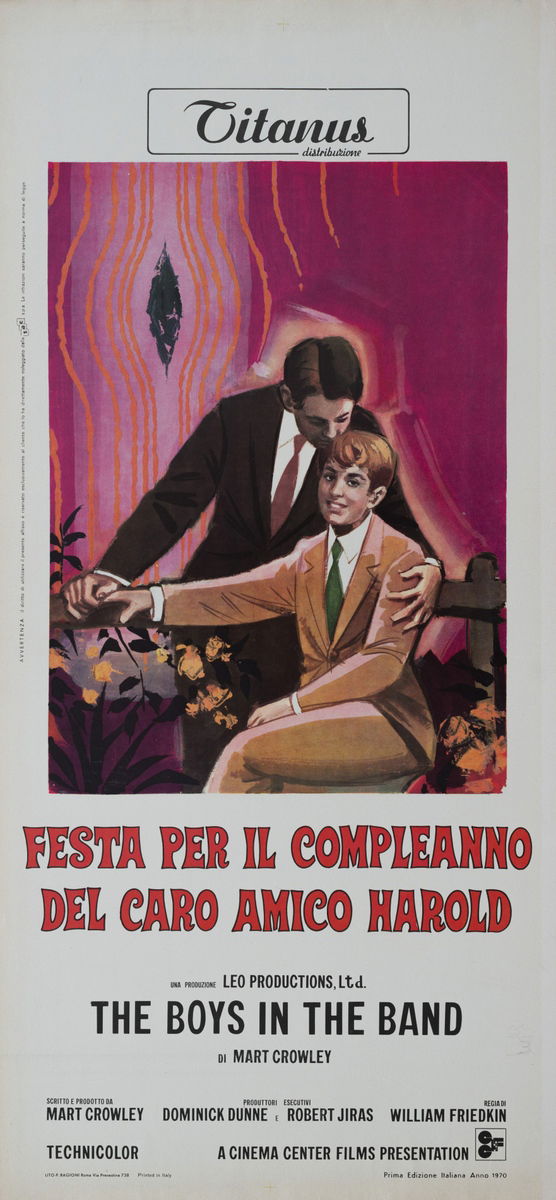 The Boys in the Band - Lobby Card 1