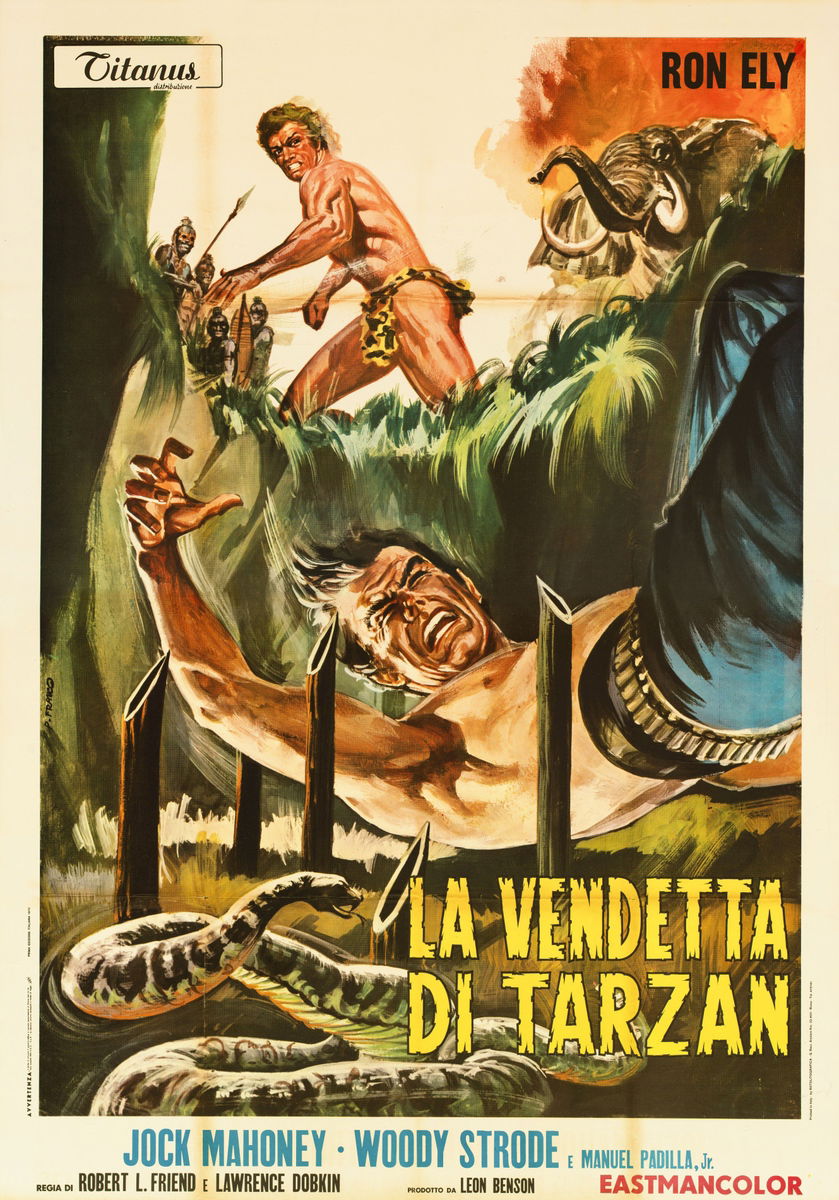 La vendetta di Tarzan - Manifesto 1
