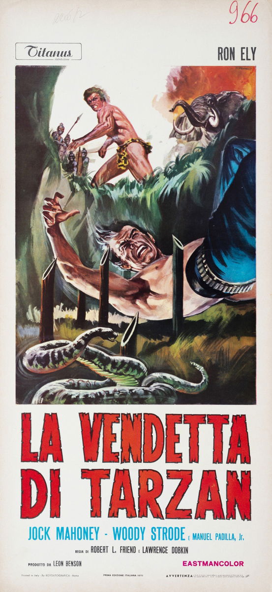 La vendetta di Tarzan - Locandina 1