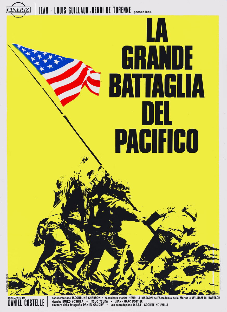 Manifesto 2 per il film La grande battaglia del Pacifico (1970)