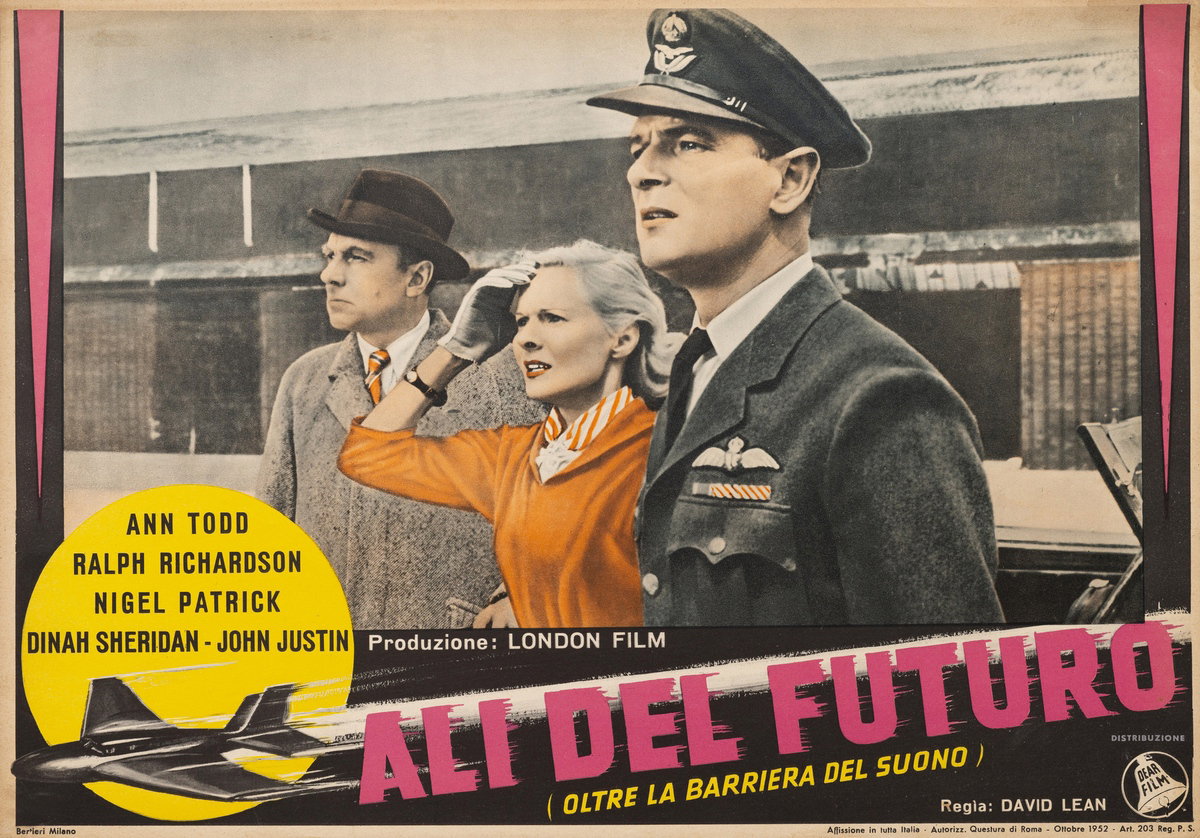 Fotobusta 4 per il film Ali del futuro (1952)