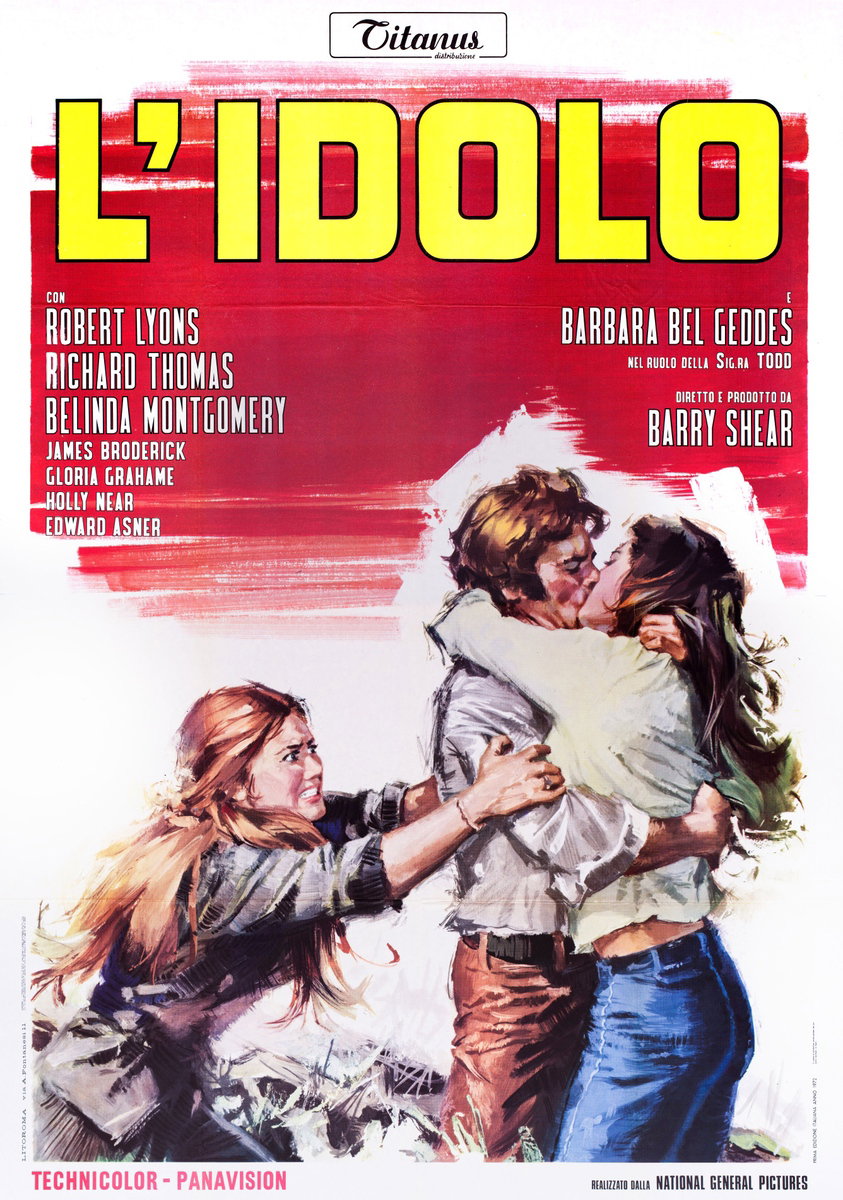 Manifesto 2 per il film L'idolo (1971)