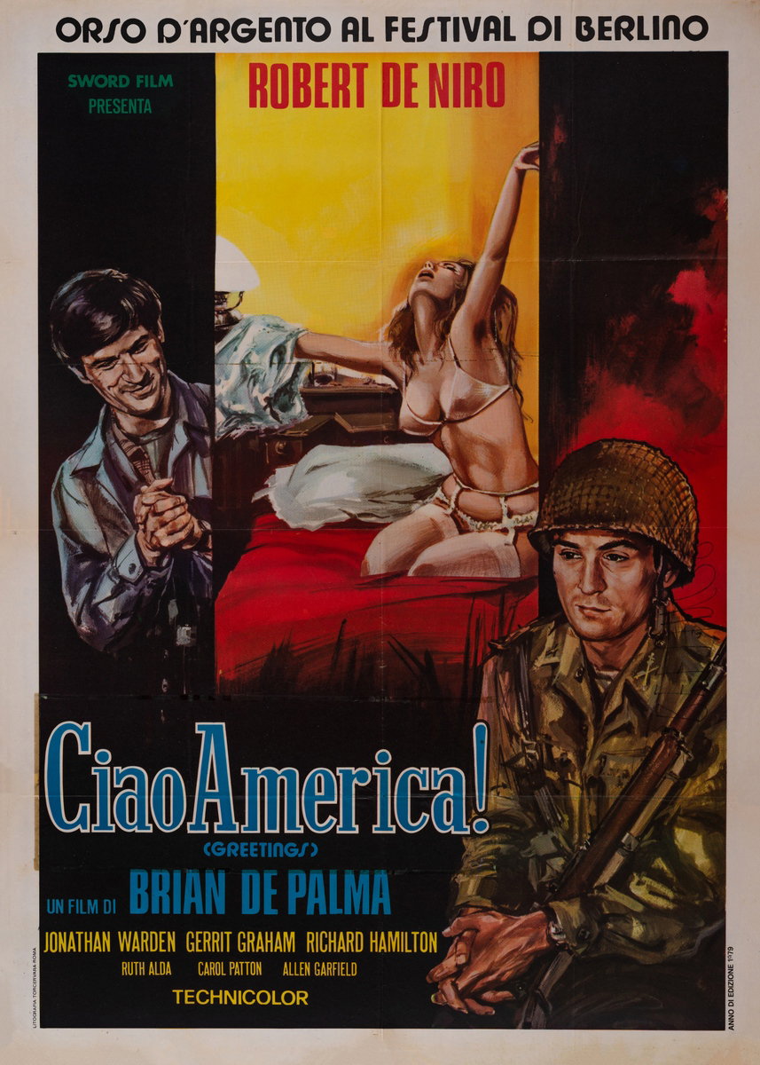 Manifesto 3 per il film Ciao America! (1968)