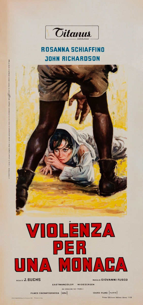 Violenza per una monaca - Locandina 1