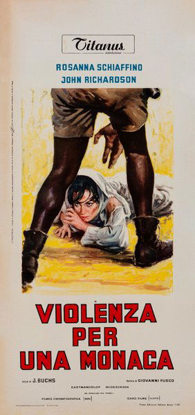 Violenza per una monaca