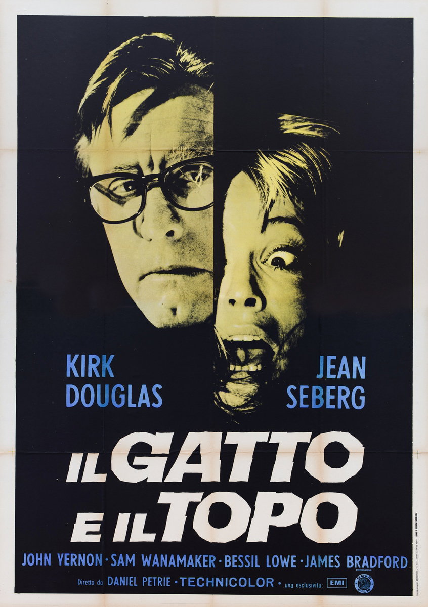 Manifesto 2 per il film Il gatto e il topo (1974)