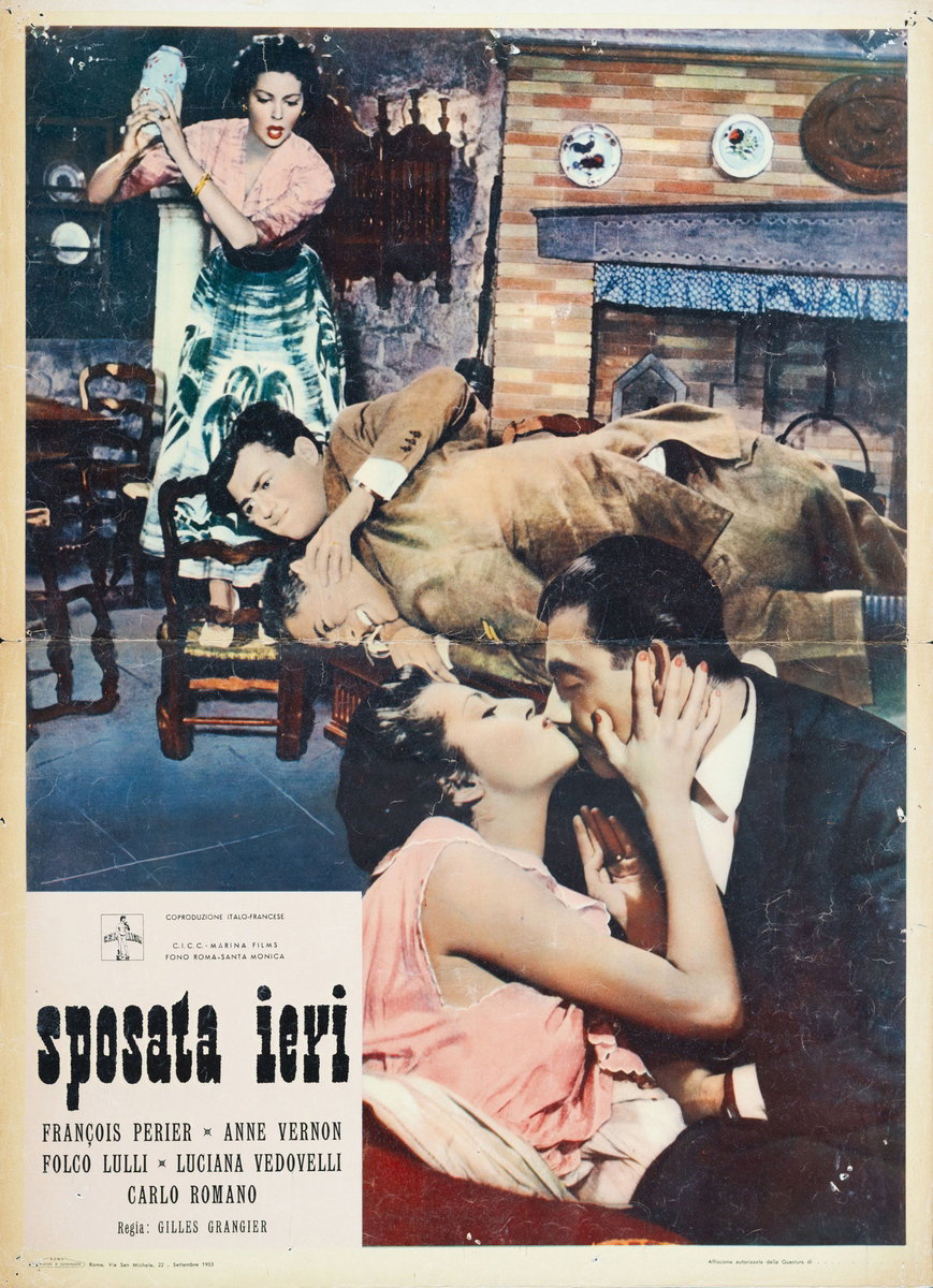 Fotobusta 5 per il film Sposata ieri (1953)