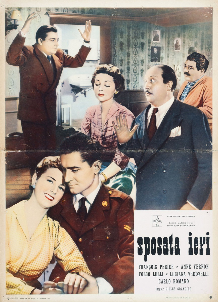 Fotobusta 3 per il film Sposata ieri (1953)