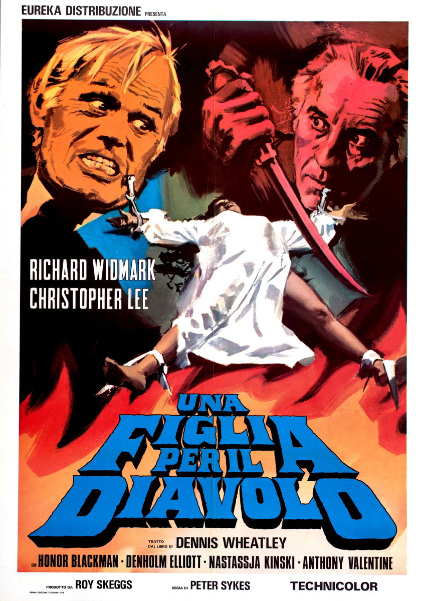 Manifesto 2 per il film Una figlia per il diavolo (1976)
