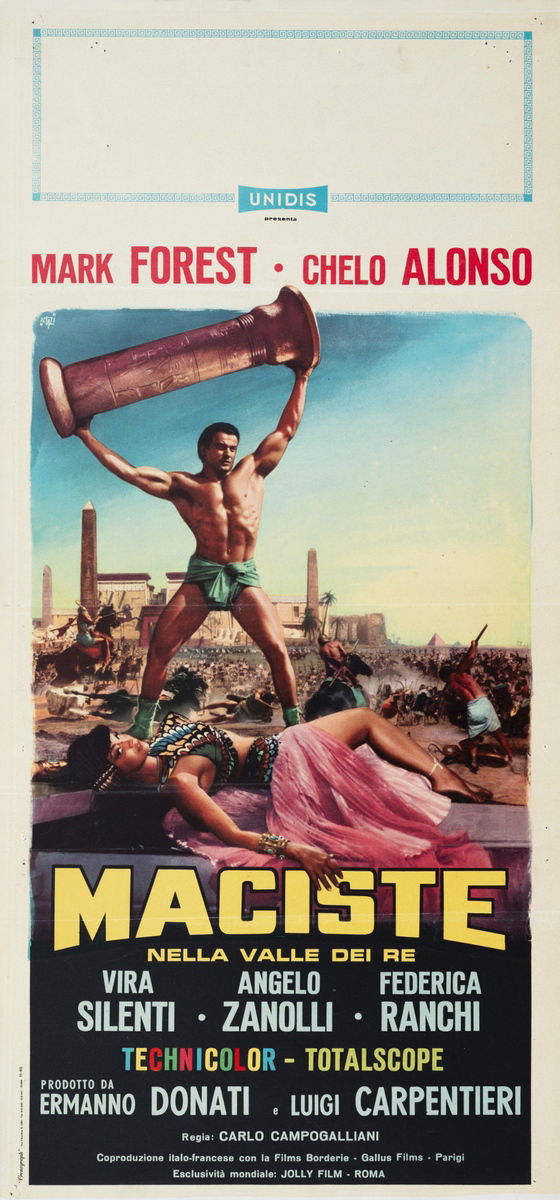 Maciste nella valle dei Re - Locandina 1