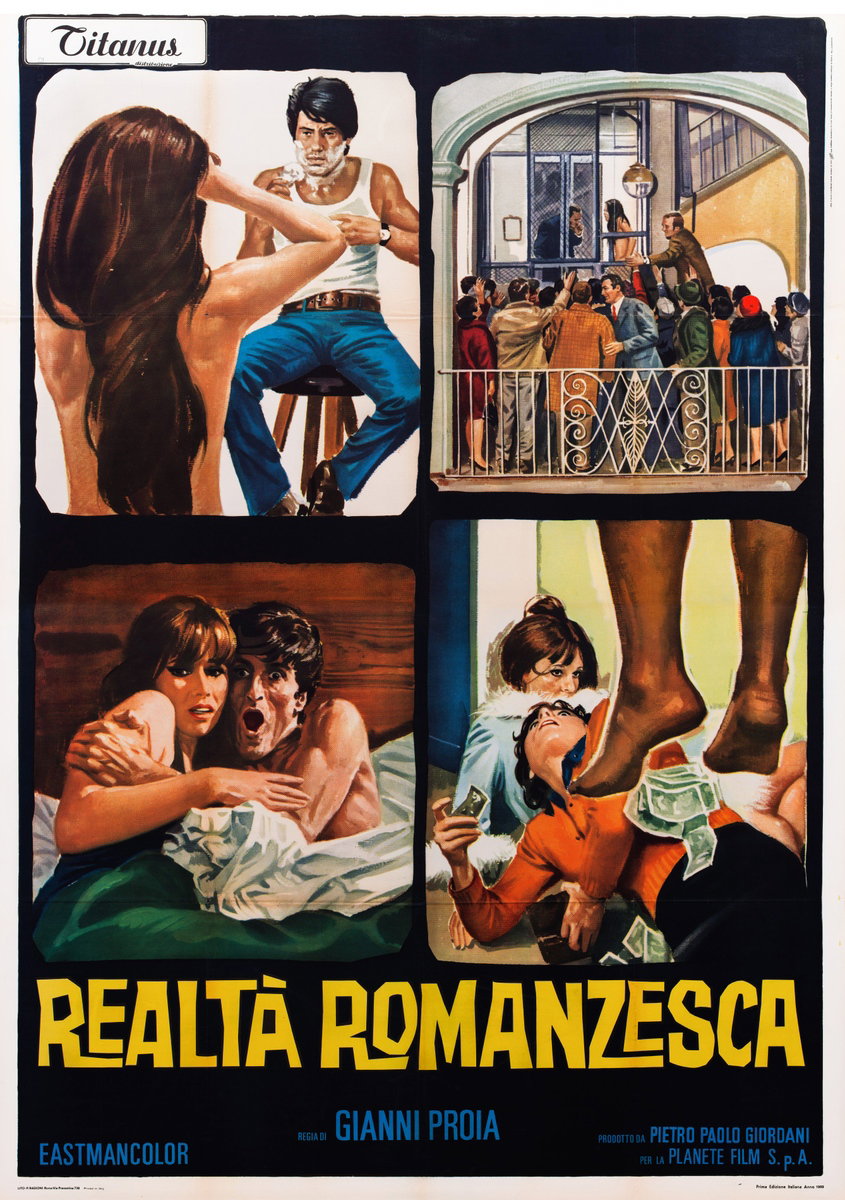 Manifesto 2 per il film Realtà Romanzesca (1969)