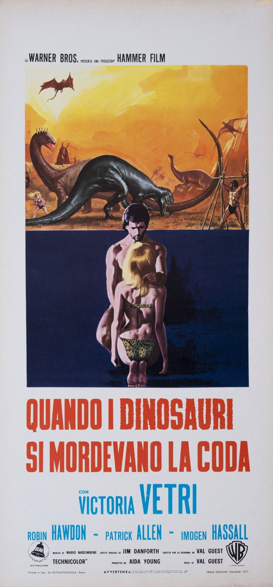 When Dinosaurs Ruled the Earth - Lobby Card 1