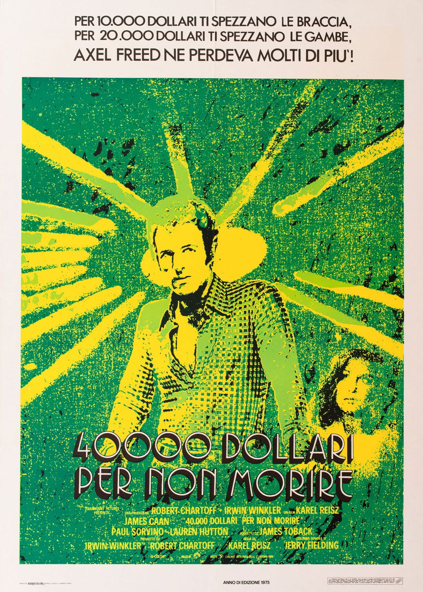 40.000 dollari per non morire - Manifesto 1