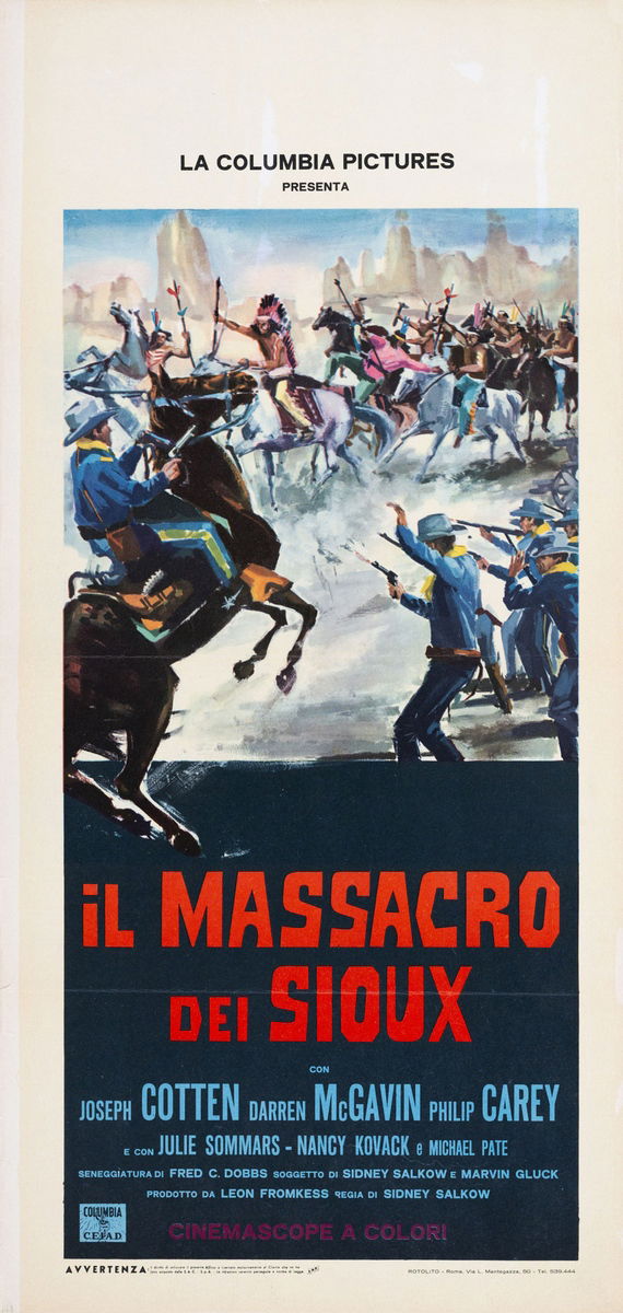 Il massacro dei Sioux - Locandina 1