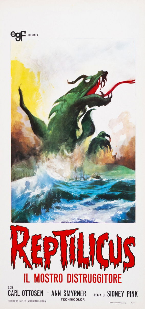 Reptilicus - Il mostro distruggitore - Locandina 1