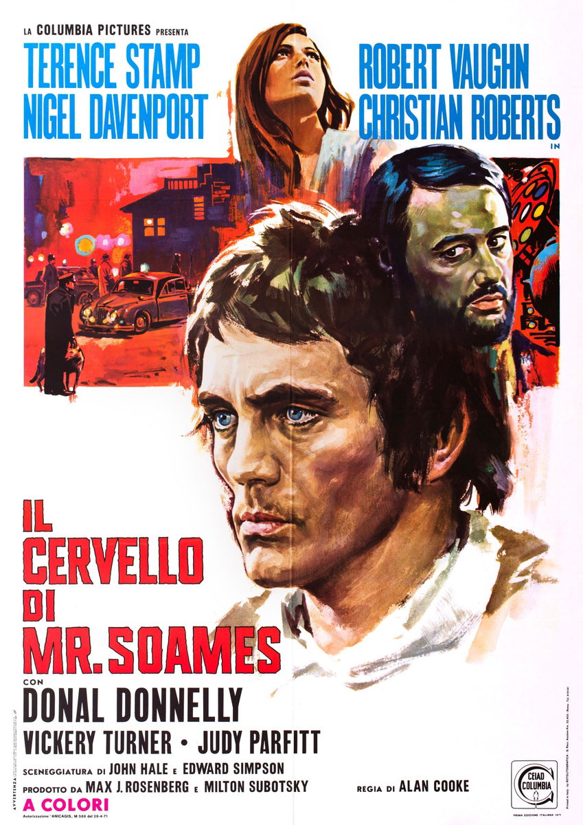 Il cervello di Mr. Soames - Manifesto 1