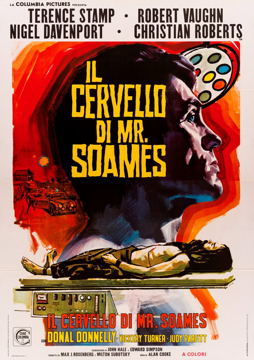 Poster 2 for the film The Mind of Mr. Soames (1970)