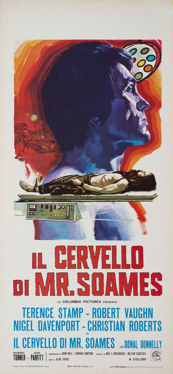 Il cervello di Mr. Soames - Locandina 1