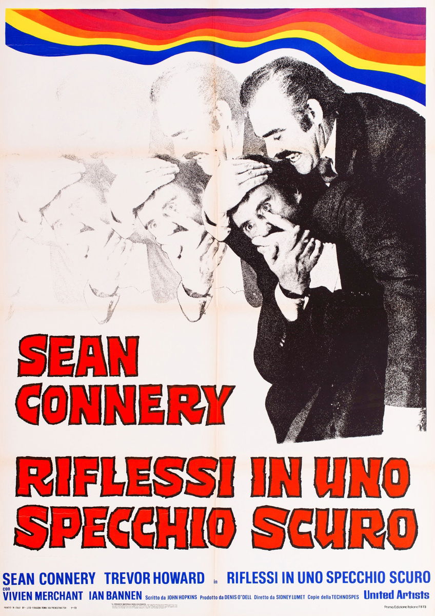 Riflessi in uno specchio scuro - Manifesto 1