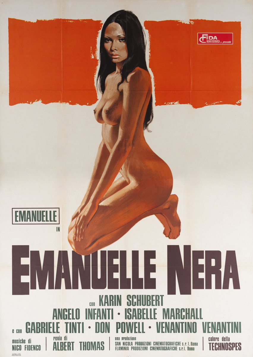 Manifesto 2 per il film Emanuelle nera (1975)