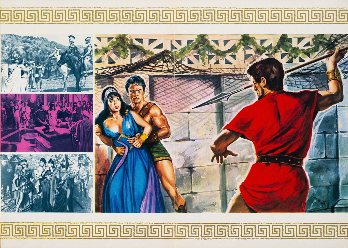 Lobby Card 2 for the film The Magnificent Gladiator (1964)