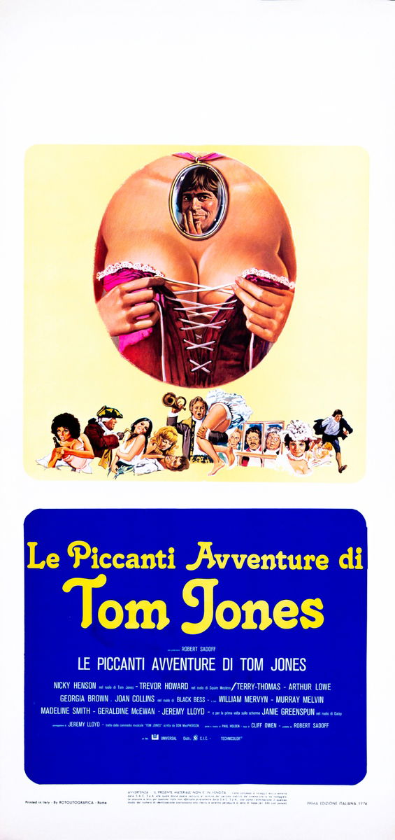 The Bawdy Adventures of Tom Jones - Lobby Card 1