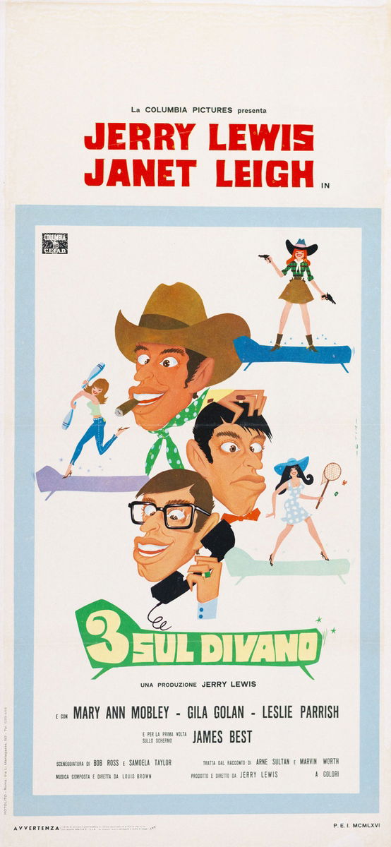 3 sul divano - Locandina 1