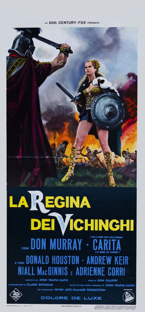 The Viking Queen - Lobby Card 1