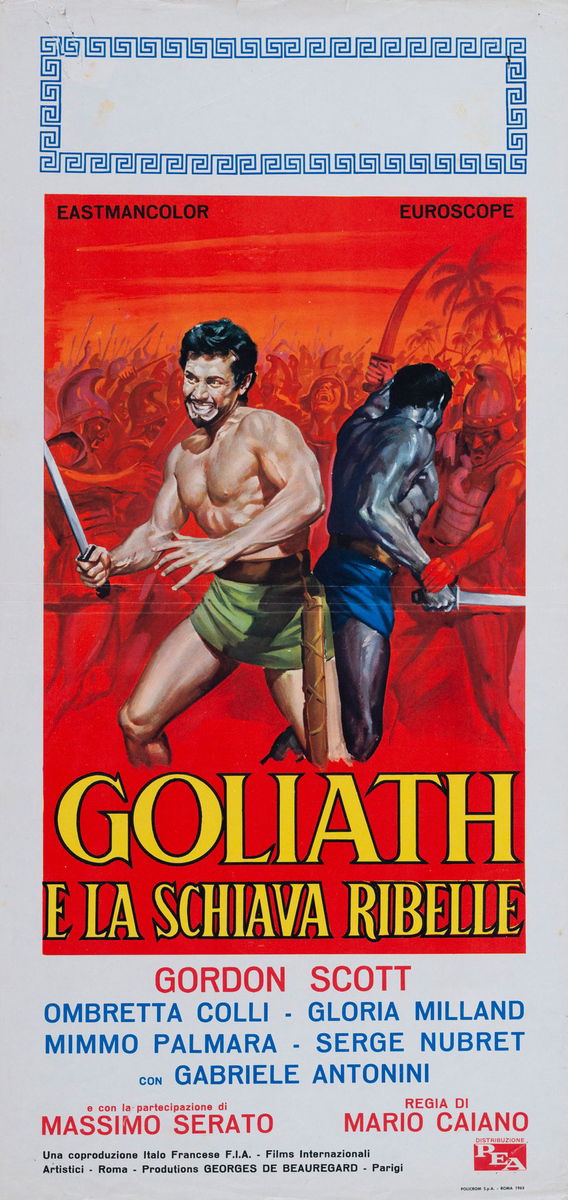 Goliath e la schiava ribelle - Locandina 1