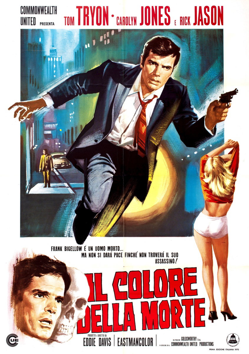 Poster 3 for the film Color Me Dead (1969)
