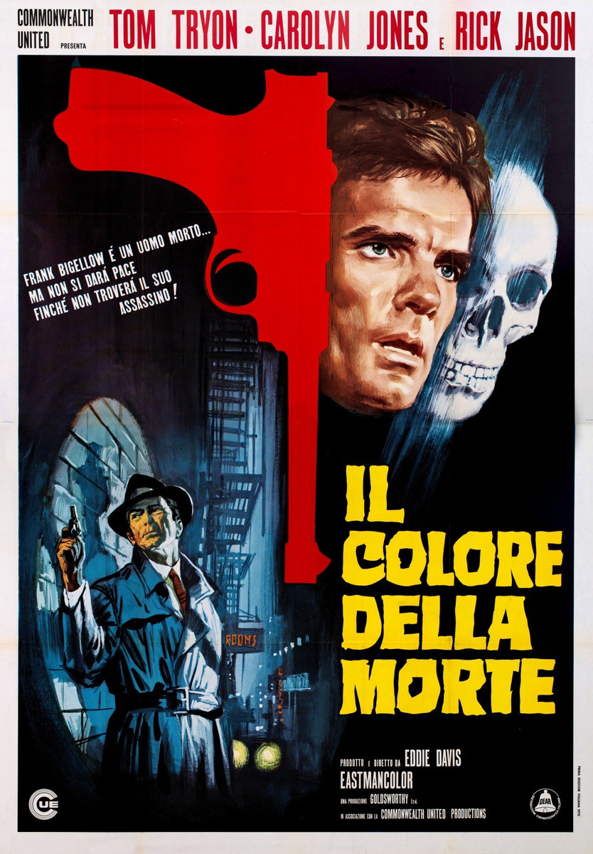 Poster 4 for the film Color Me Dead (1969)