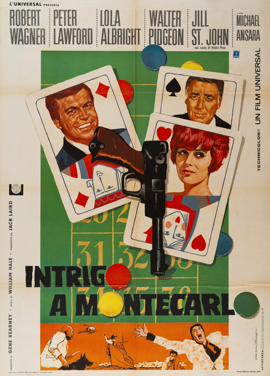 Intrigo a Montecarlo - Manifesto 2