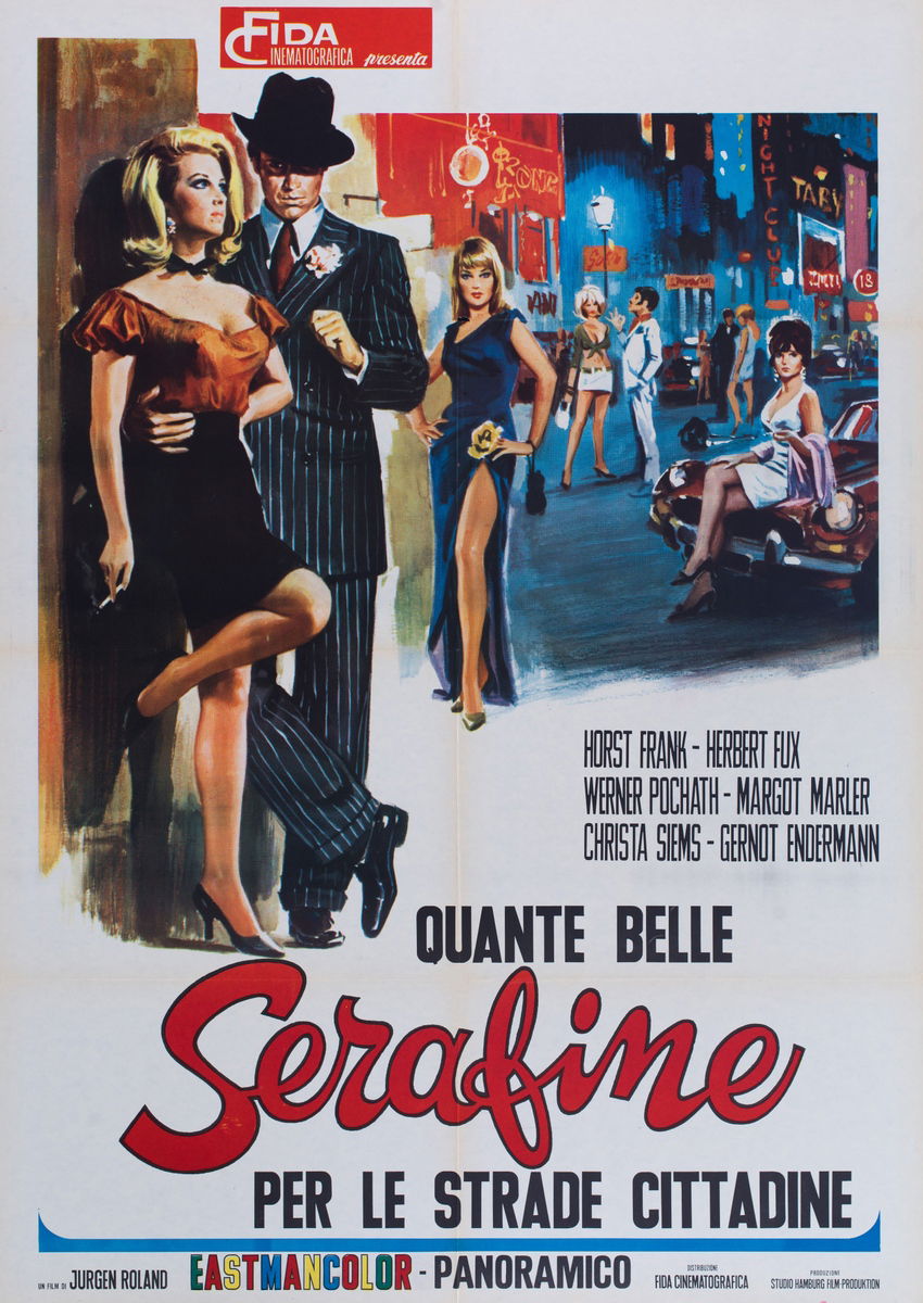 Quante belle serafine per le strade cittadine - Manifesto 1