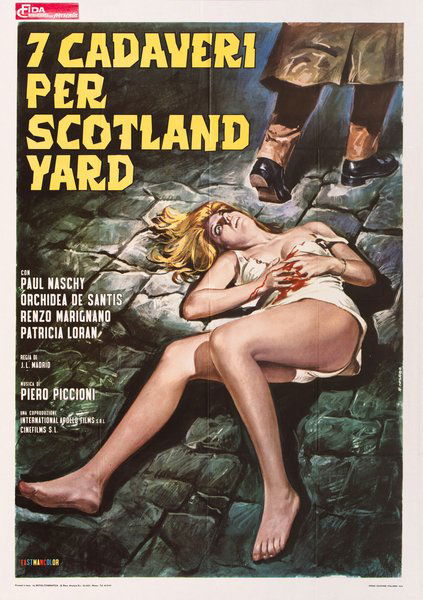 7 cadaveri per Scotland Yard