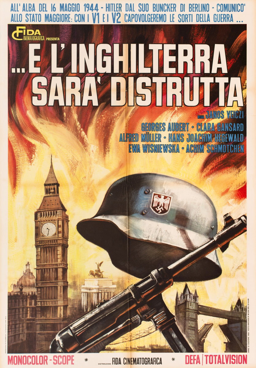 Manifesto 2 per il film ...e l'Inghilterra sarà distrutta (1967)