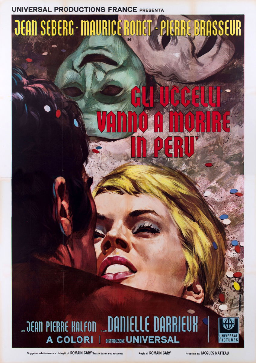 Gli uccelli vanno a morire in Perù - Manifesto 1