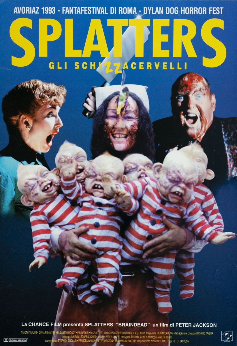 Splatters - Gli schizzacervelli - Manifesto 1