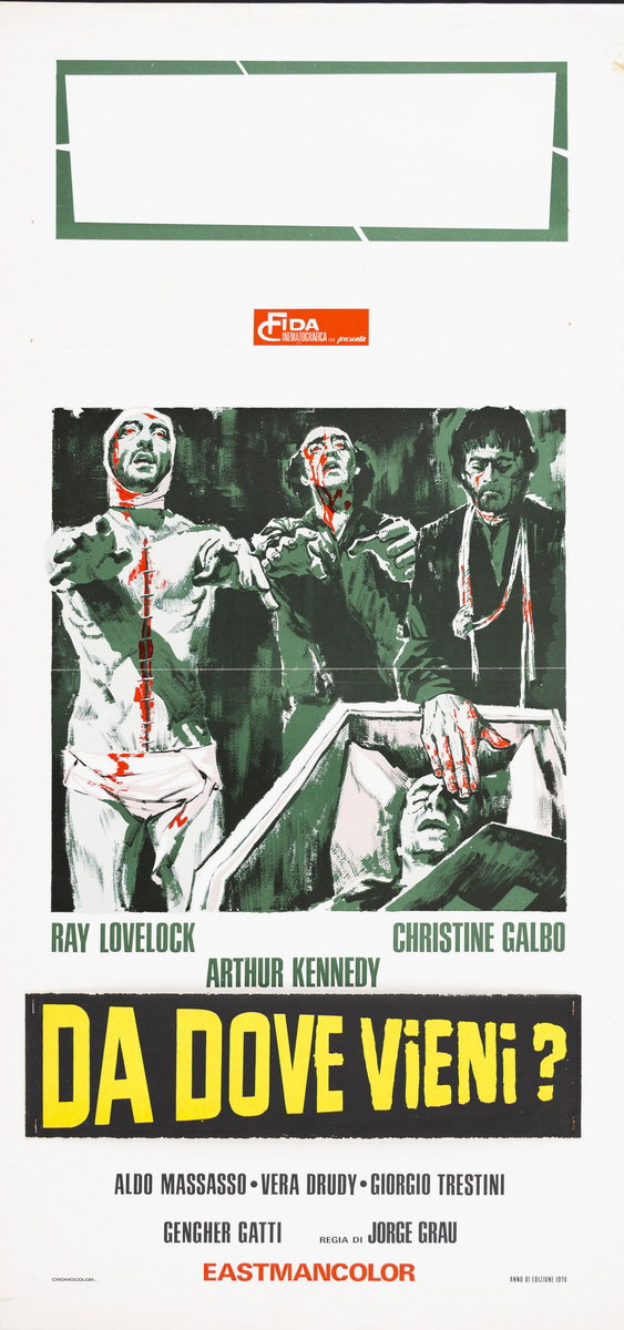 Locandina 2 for the film The Living Dead at Manchester Morgue (1974)
