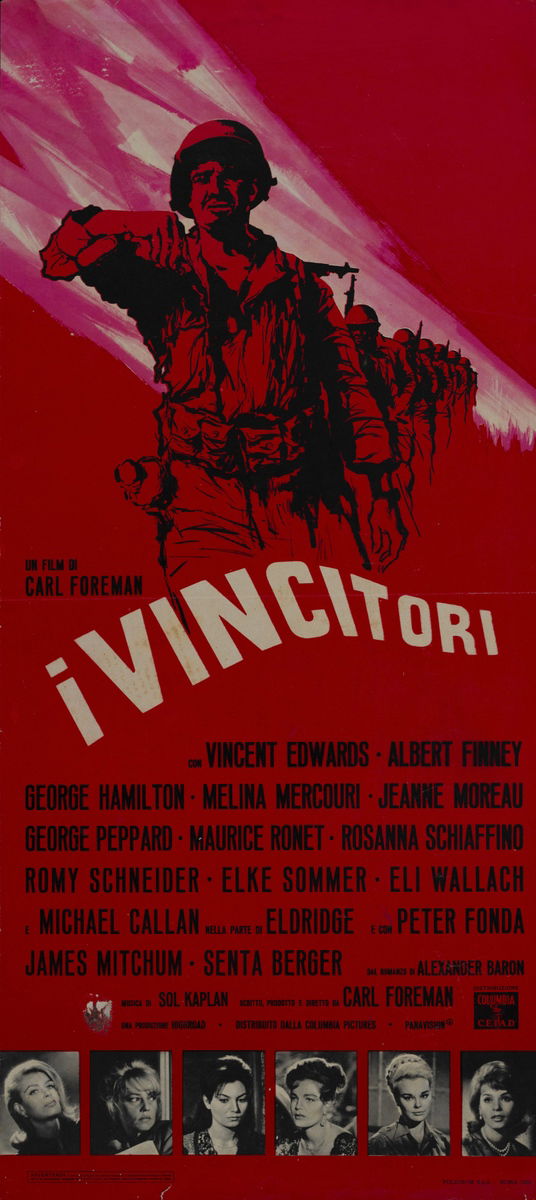 The Victors - Lobby Card 1