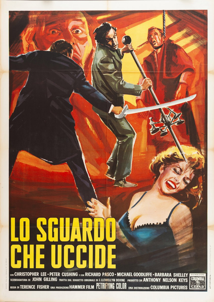 Lo sguardo che uccide - Manifesto 2