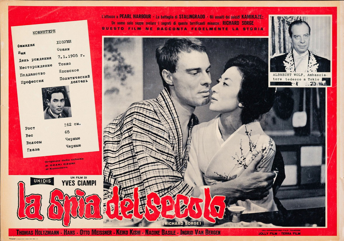 Lobby Card 2 for the film Who Are You, Mr. Sorge? (1961)