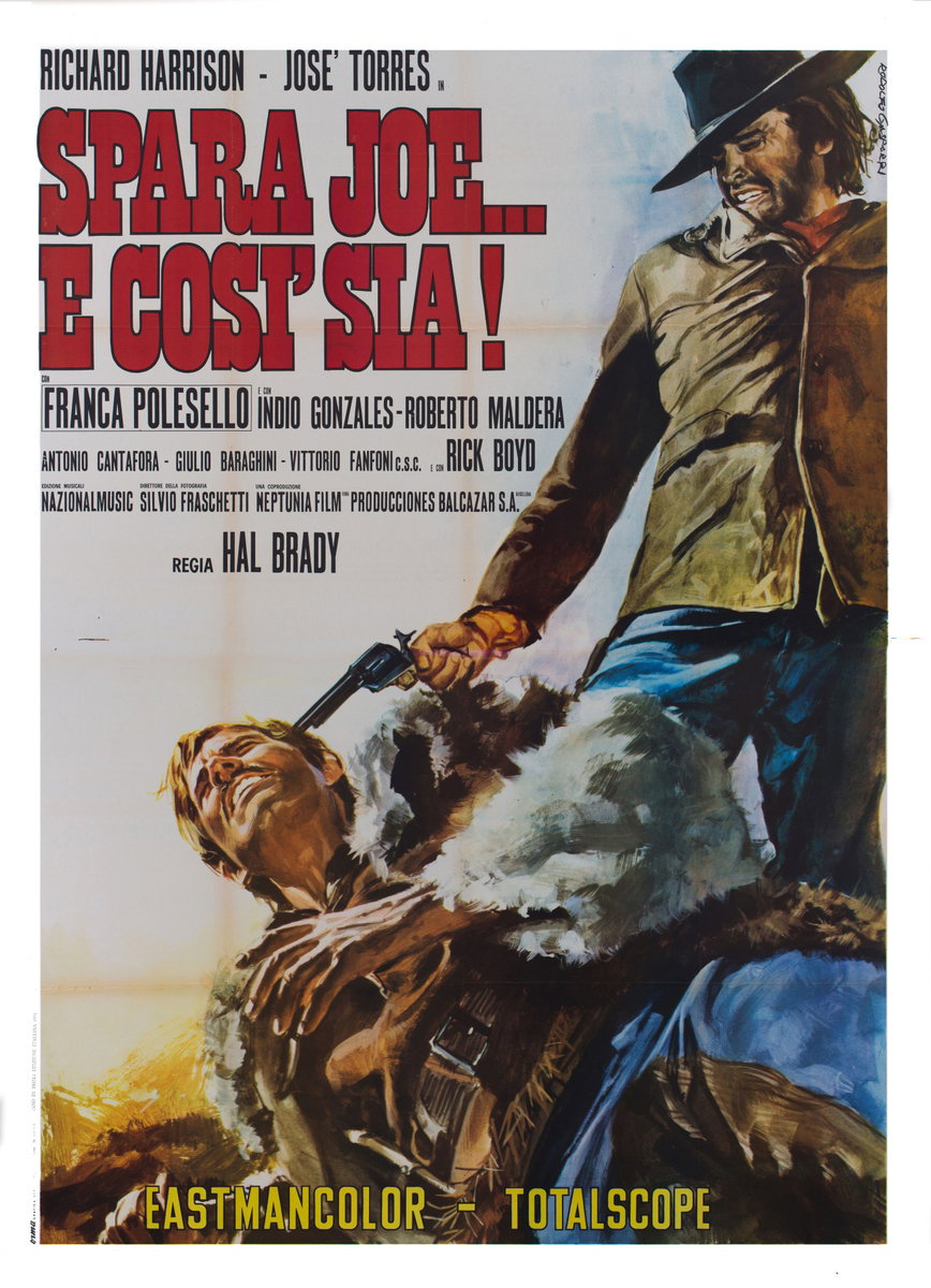 Poster 2 for the film Spara Joe... e così sia! (1972)